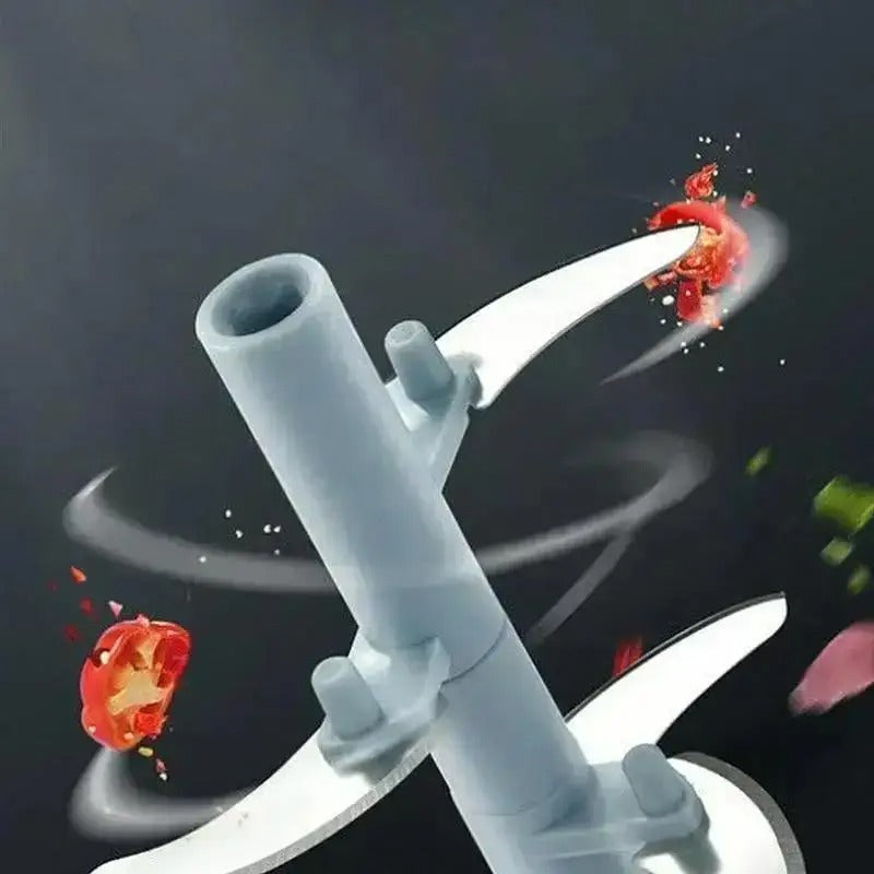 900/500ML GarlicChopper Manual Rotate Vegetable Cutter Choppers Slicer Fruit Garlic Crusher Kitchen Gadget Blenders Meat Grinder