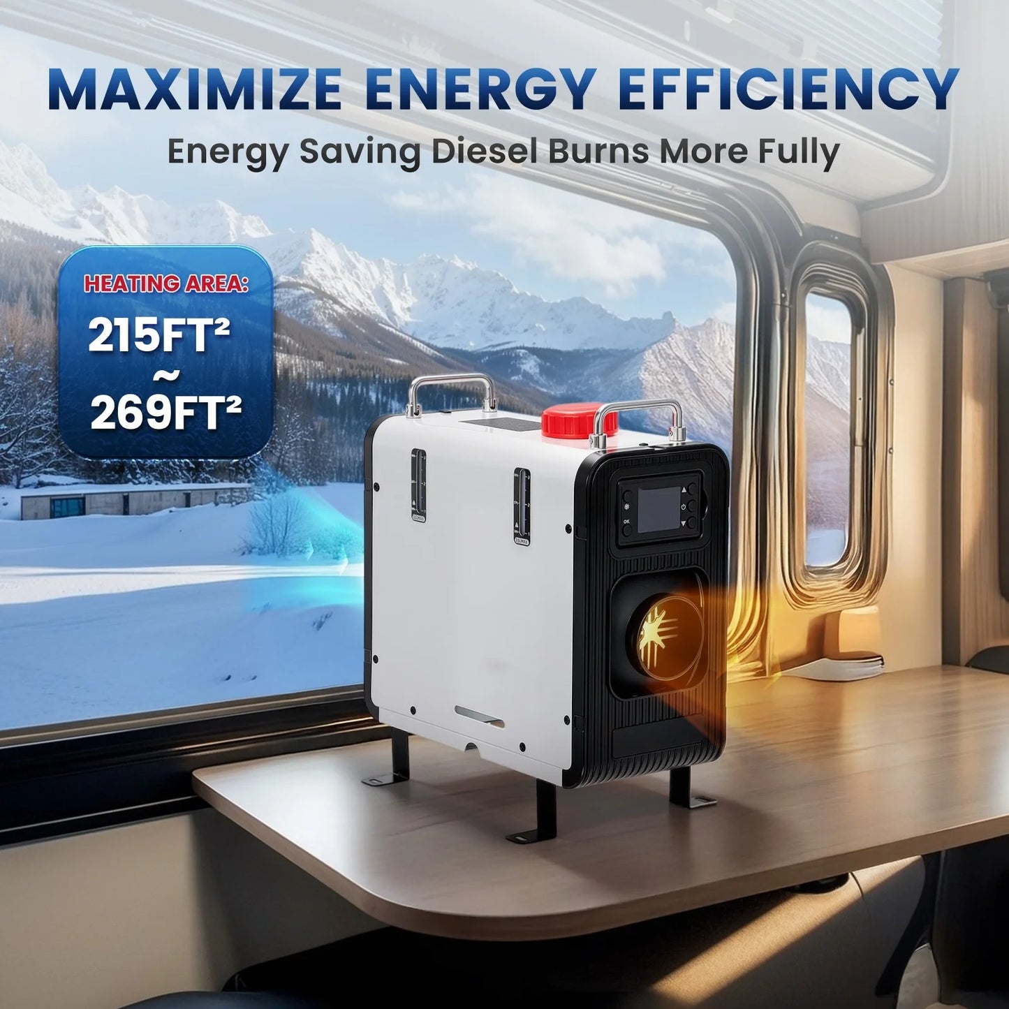 Hcalory HC2S Car Parking Heater 8KW 2025