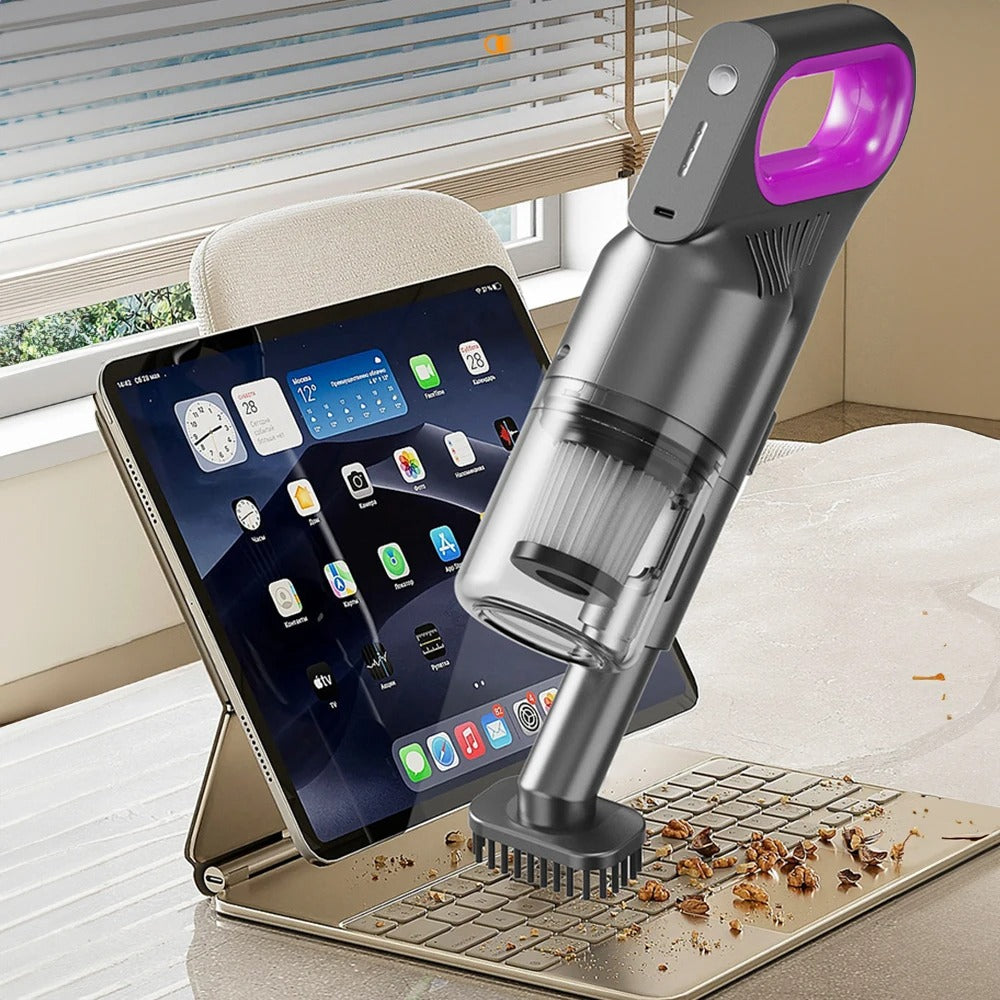 Portable Cordless Vacuum Cleaner Multifunctional Mite Remover Cleaning Machine Handheld Vacuum Cleaner For Home Car Dual Use