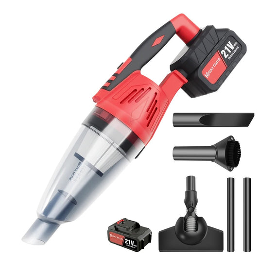 Cordless Vacuum Cleaner, 55KPA Lightweight Vacuum Cleaners for Home with Rechargeable 2200 mAh Battery, Handheld Vacuum for Home